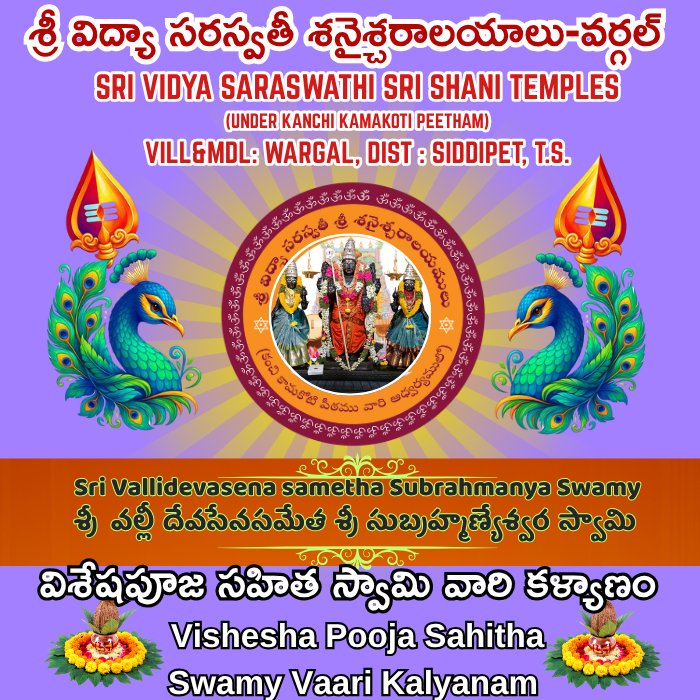 Vishesha Pooja Sahitha Swamy Vaari Kalyanam VDS